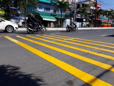 Thi công Sơn Kẻ Vạch Giao Thông